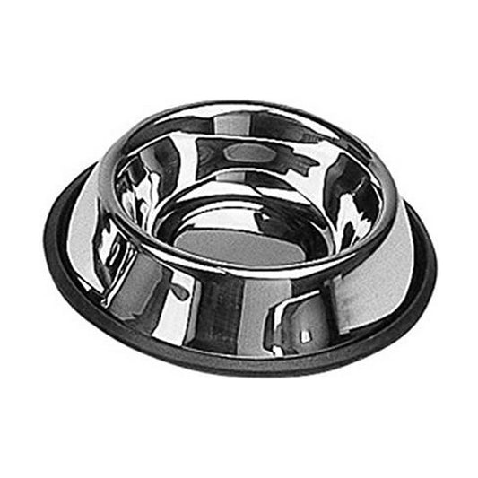 Pet feeding dish Nayeco Stainless steel Metallic (450 ml)-0